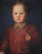 BRONZINO, Agnolo Don Garcia de  Medici oil painting on canvas